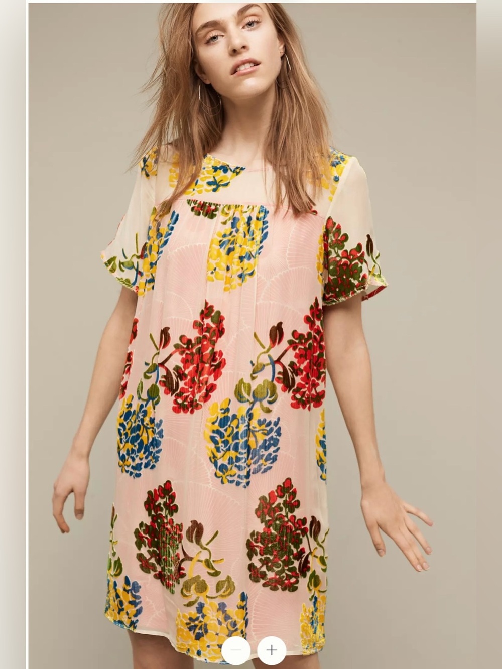 NWT Anthropologie Maeve Flower Market Swing Dress XL